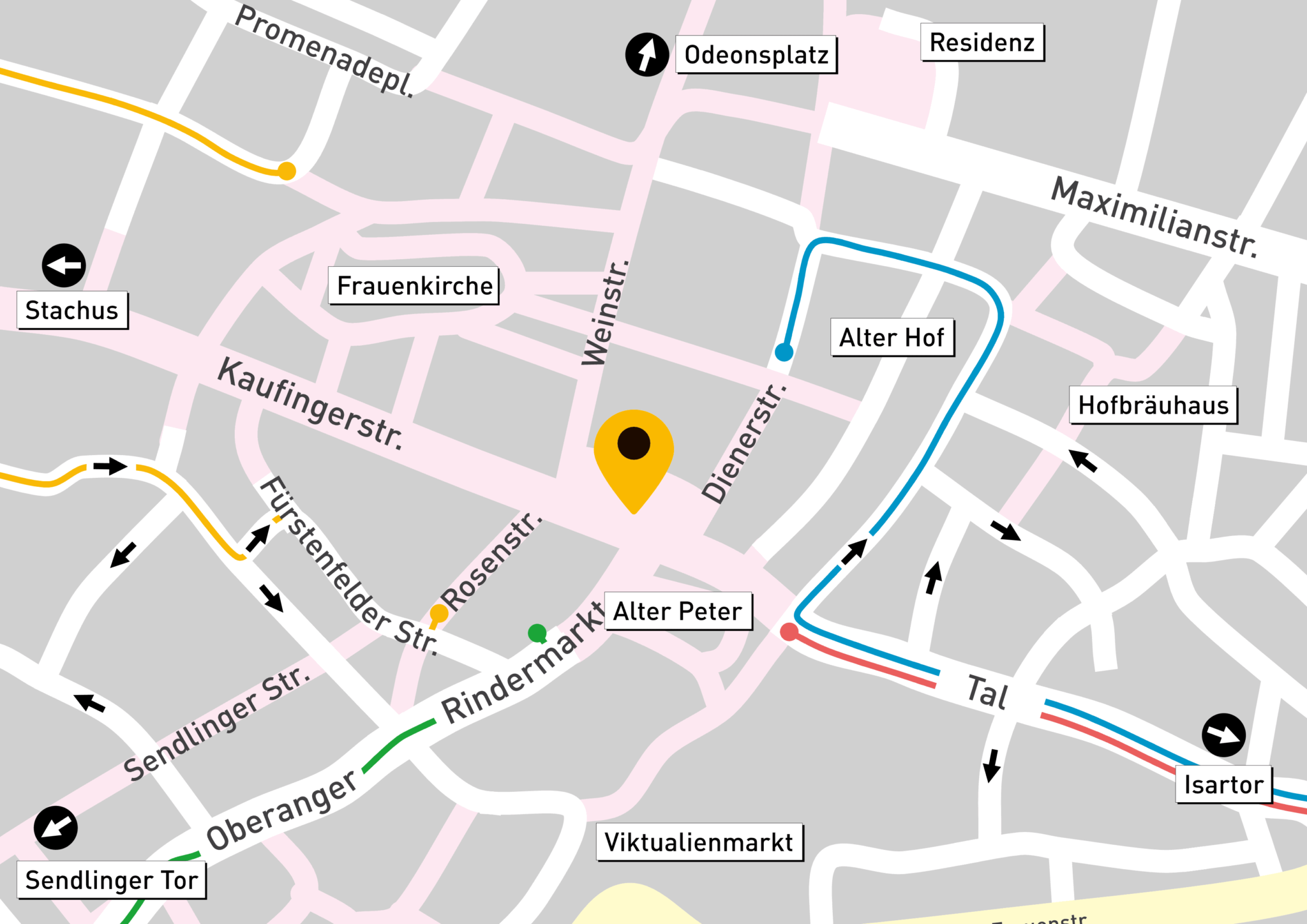 Lage und Adresse Marienplatz
